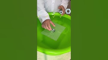 How much paper does it take to make the object float?