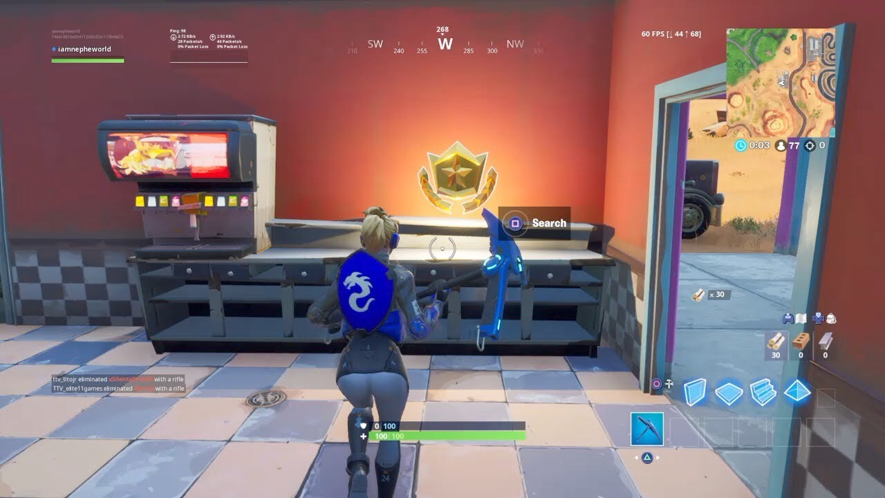 Season X week 3 secret battle star