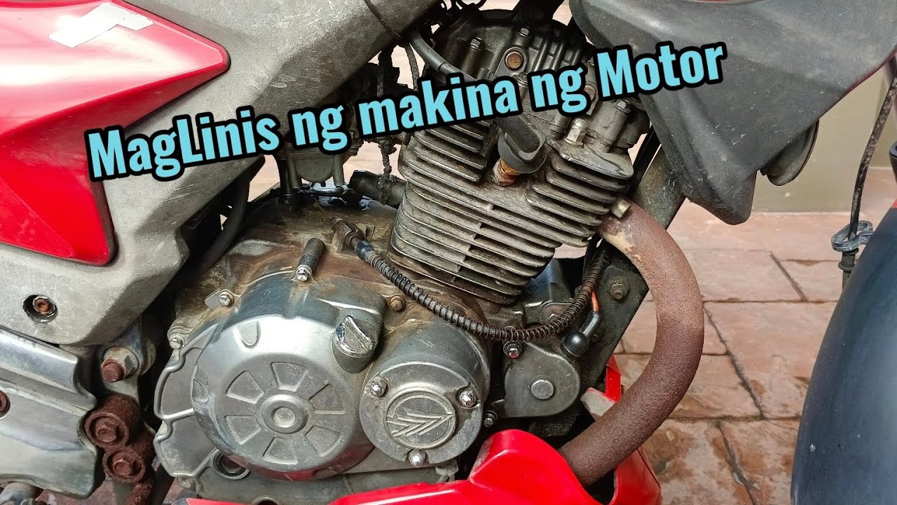 Paano magLinis ng Makina ng Motor./Linisin ang Makina ng Motor.