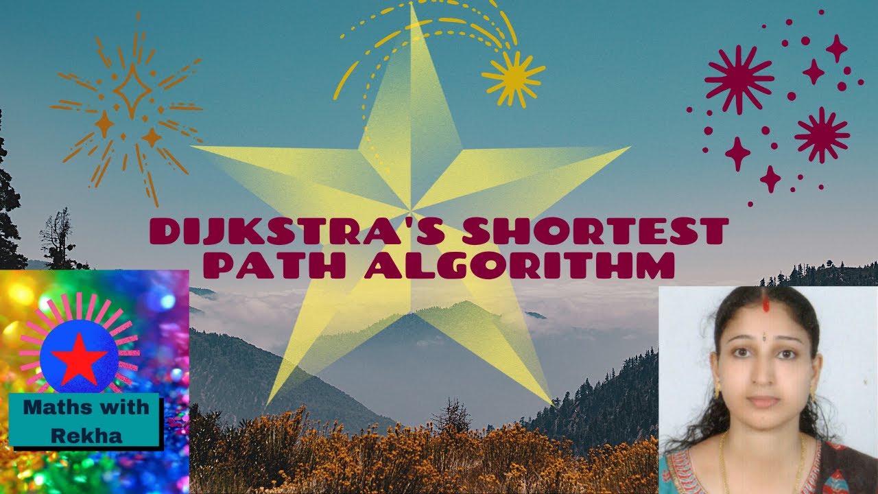 Dijkstra's shortest path algorithm| Maths with Rekha - YouTube