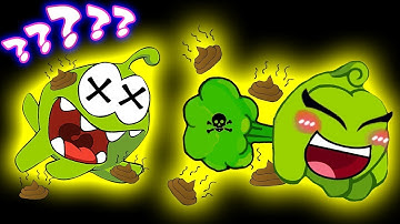 Om Nom & Om Nelle "Fart & Laughing" Sound Variations in 36 Seconds