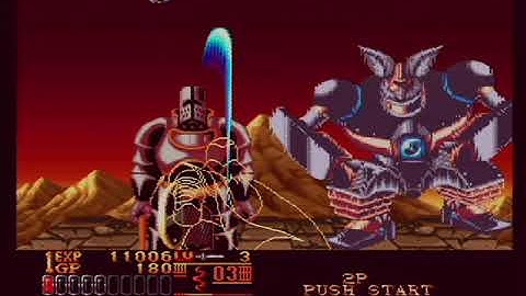 Crossed Swords 2 (MVS Cart) via Component through the RetroTINK-2X