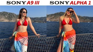 Sony A9 III vs Sony Alpha 1 Camera Test