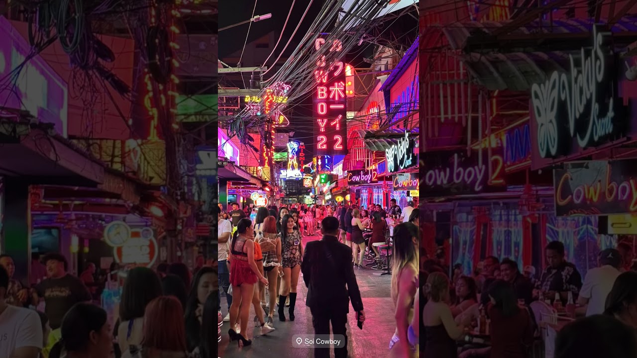"Soi Cowboy Bangkok 🔥🌃 | The Wildest Nightlife in Thailand! 🇹🇭"