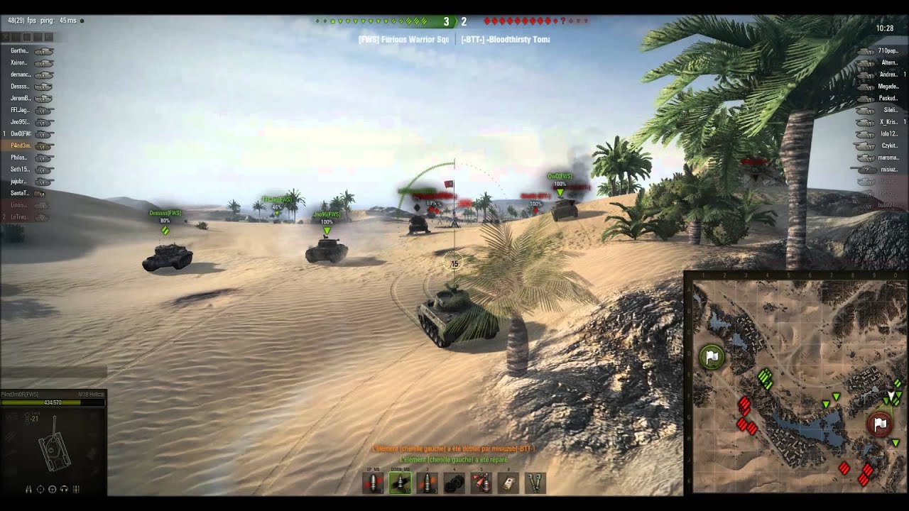 Clan War tier 6 - [FWS] - [BTT] - YouTube