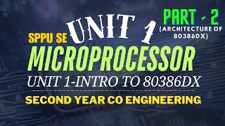 MICROPROCESSOR  UNIT1 | PART2 | SE | WITH NOTES | SPPU