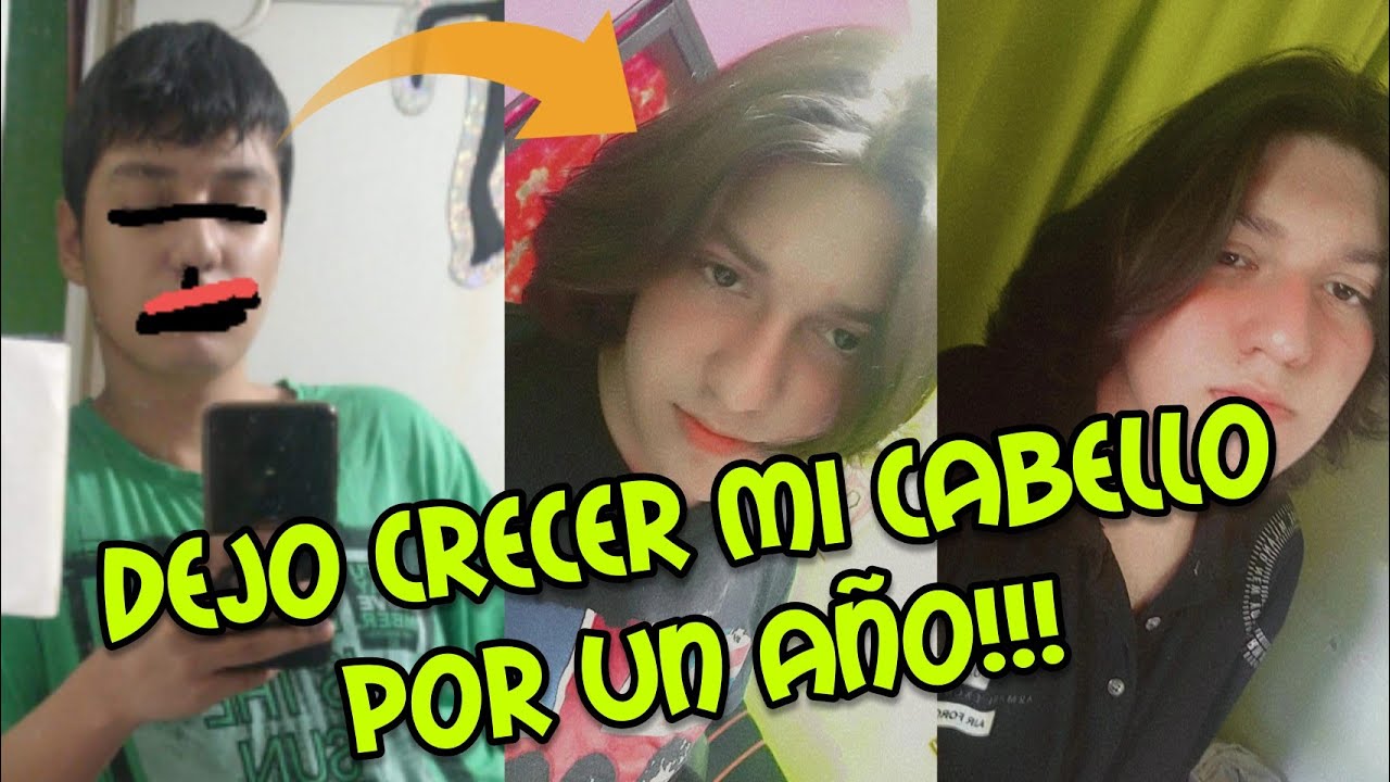 Me dejo crecer el cabello por un año
