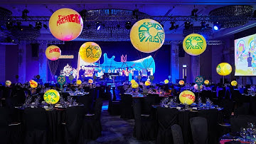 Guests "enter into an Archigram world" at Design Trust gala in Hong Kong | Architecture | Dezeen