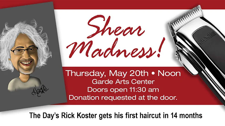 Shear Madness: The Day's Rick Koster gets his first haircut in 14 months