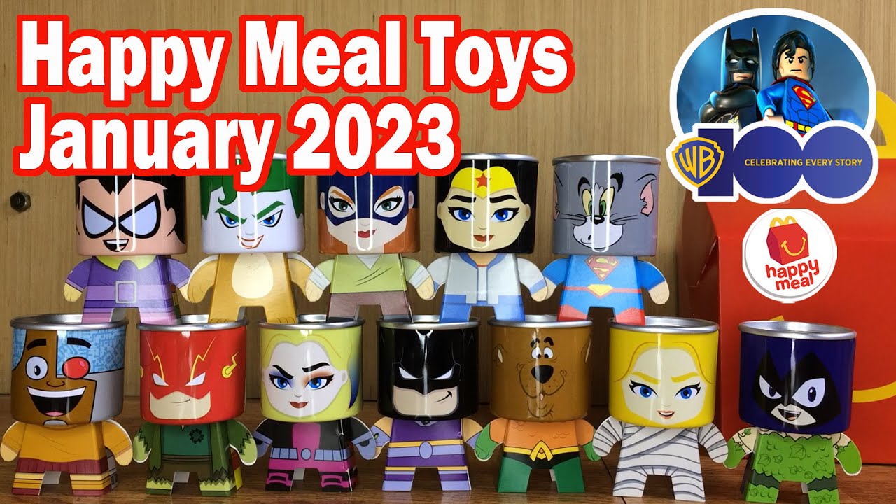 McDo January 2023 Happy Meal Warner Bros Unboxing YouTube