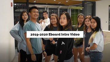 ASU Eboard Intro Video 2019-2020