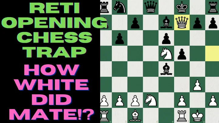 Best Reti Opening Chess Trap: #chess #chessgame #chessrush #chesstricks