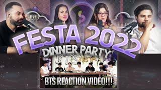 BTS "Festa 2022 Dinner Party" Reaction - PART 2- We weren't ready for that 😢 | Couples React