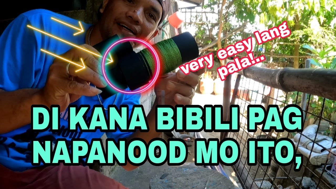 STEP BY STEP SA PAGGAWA NG TIKSAY HOLDER AT KARETE /Airgun Fishing/Fishgunerong madiskarte