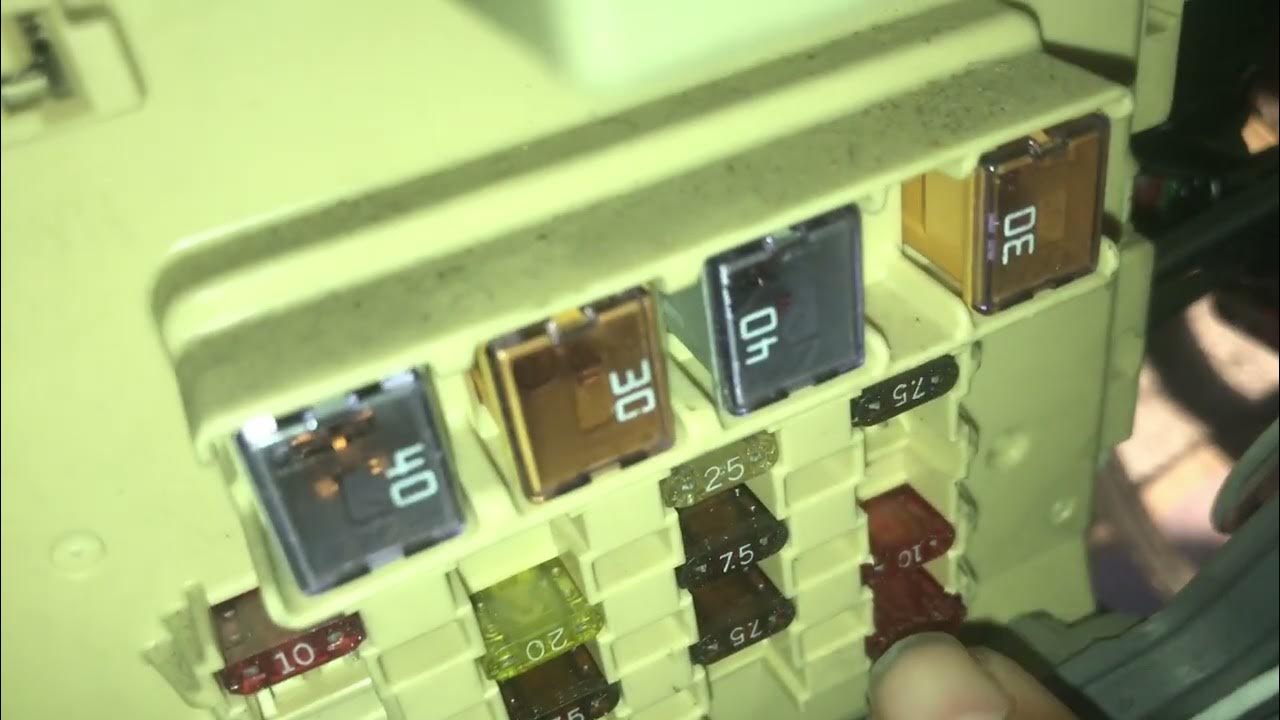 Toyota Echo 200005 Brake Light Switch Fix YouTube