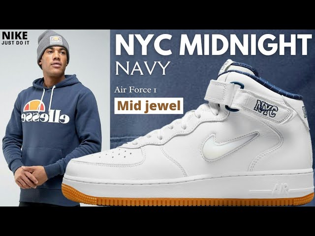 Nike Air Force 1 Mid Jewel QS NYC Yankees