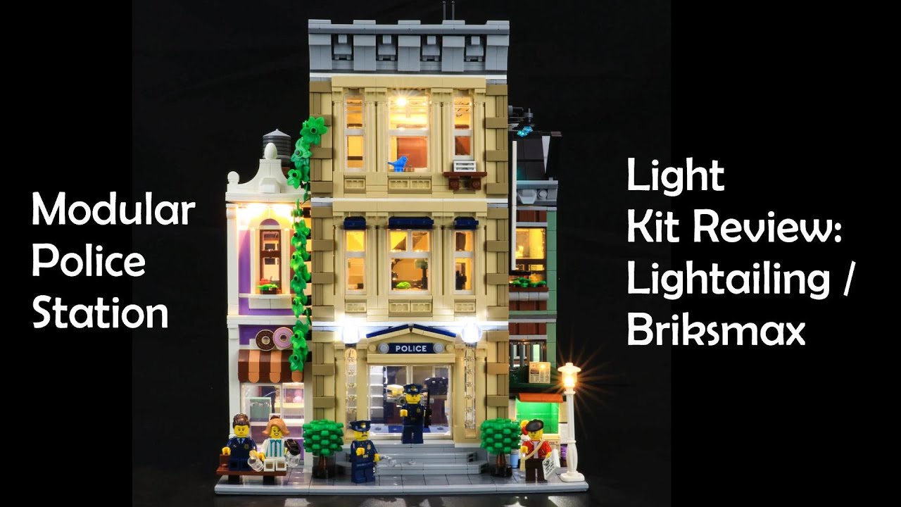 Modular Police Light Kit Review - Briksmax YouTube