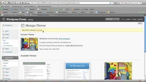 Wordpress Tutorial Trainer Part 3 -Creating a Theme From Scratch