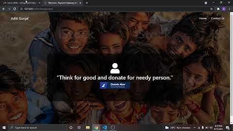Payment Gateway Integration | The Spark Foundation