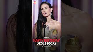 Happy 63rd Birthday, Demi Moore! 🎂 An Icon of the Silver Screen #birthdaycelebration