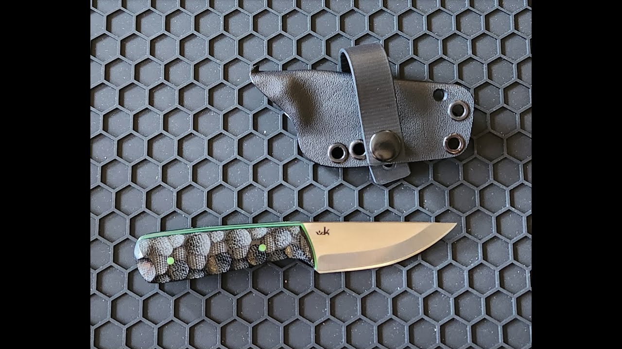 A very cool EDC sized fixed blade from WK Forgeworks
