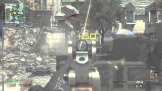 MW3: Resistance multispray!! then bullshit spawn -_-