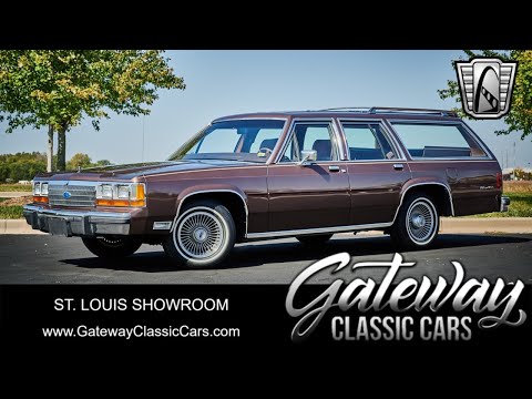 1989 Ford LTD Crown Victoria LX Station Wagon Gateway Classic Cars St. Louis #9178