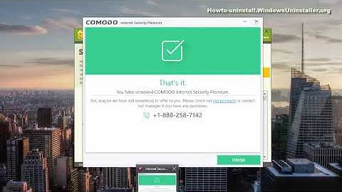 How to Remove Comodo Internet Security Premium 2019