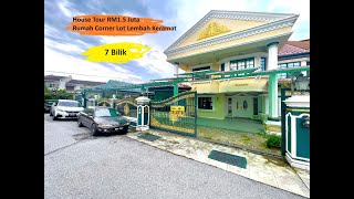 RM1.5 Juta Rumah 7 Bilik Corner Lot Lembah Keramat