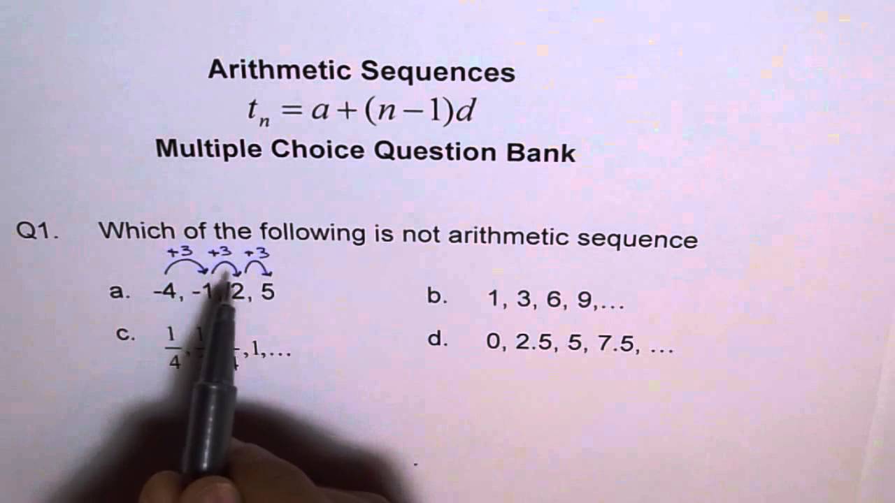 arithmetic-sequence-multiple-choice-q1-youtube