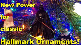 New power for old Hallmark ornaments!