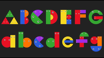 ABC Song with Shapes | A to Z Uppercase & Lowercase Letters Animation | Fun Alphabet Learning Video