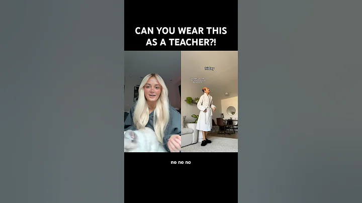 CAN YOU WEAR THESE OUTFITS AS A TEACHER?! Creator: ​⁠@Austiincho #fashion #duet #outfit