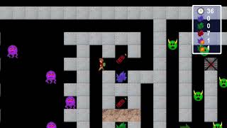 Crystal Caves - Cave Level 37 - The obstacle course