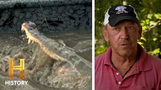 Swamp People: Troy's RISKY Gamble for BIG Gators - "Don't Let that Line Go!" (Season 14) - YouTube
