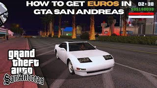 Euros Location In Gta San Andreas