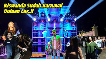 Riswanda Cek Sound Malam Hari Sudah Karnaval Duluan di Sumbersuko Dampit..!!