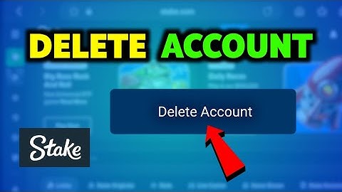 How To Delete Your Stake Account Permanently