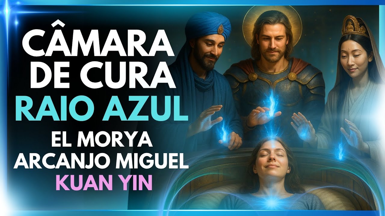 💙✨ Câmara de Cura do Raio Azul | Limpeza Profunda com Arcanjo Miguel, El Morya e Kuan Yin 🌌