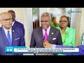 LE PM CG A ETE RECU EN AUDIANCE PAR SEM  JOSEPH NYUMAH BOAKAI PRESIDENT DE LA REPUBLIQUE DU LIBERIA