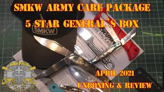 SMKW Army Care Package - 5 Star General’s Box - April 2021 Unboxing & Review