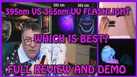 UV TORCHES 365nm VS 395nm What's the difference & which is best?