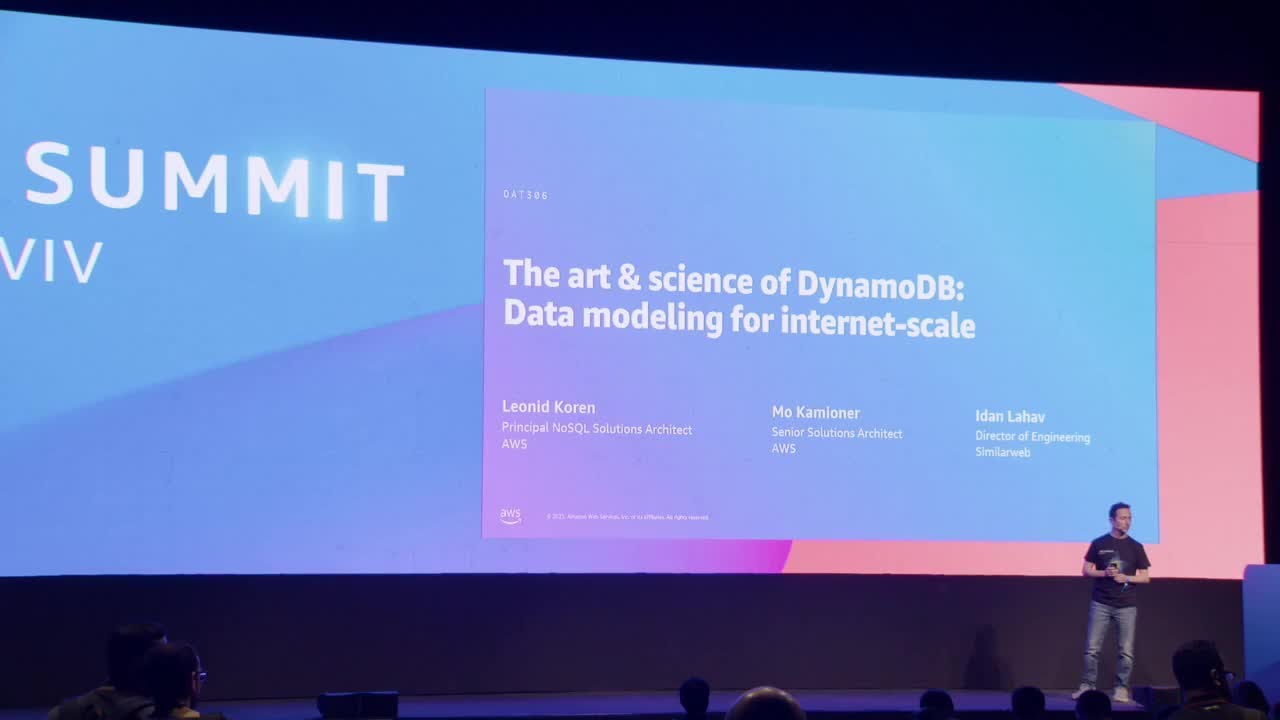 AWS Summit Tel Aviv 2025 - The art & science of DynamoDB: Data modeling for internet-scale