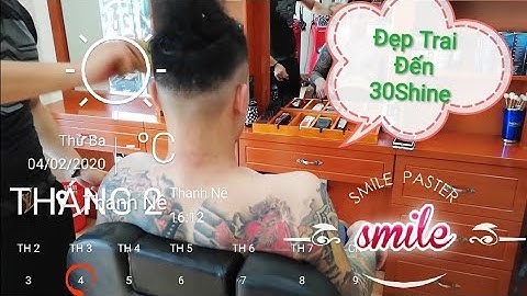 30Shine | Hót Boy Xăm Trổ Đi Cắt Tóc Và Cái Kết | Cắt Tóc Nam | Tiệm Cắt Tóc BarBer | Barber Tóc