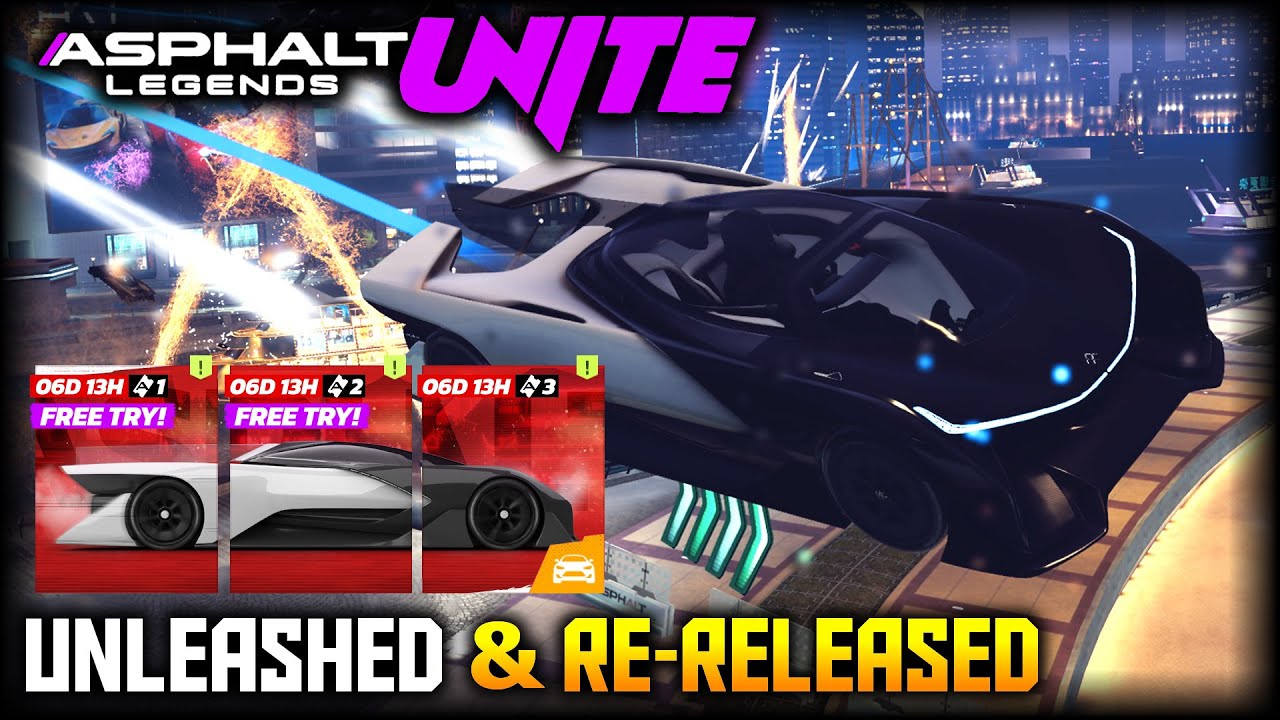 Faraday FFZero1 Unleashed And MP Testing (Asphalt Legends Unite