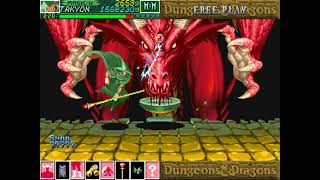 던전&드래곤2 매직유저 타임어택 18:51 (Dungeons&dragons Shadow over Mystara MagicUser Time Attack 18:51)