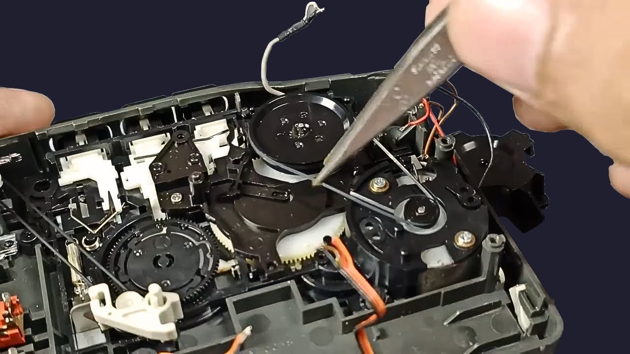 Step-by-Step: Installing a New Belt for PANASONIC RQ-L26