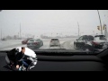 Honda Ridgeline test in Snow Storm