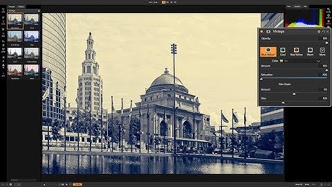 Mastering On1 Photo RAW 2018 - Episode 50: Vintage Filter