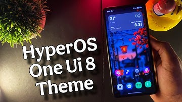HyperOS Theme with OneUI 8 Icon Pack Theme For Any Xiaomi Device